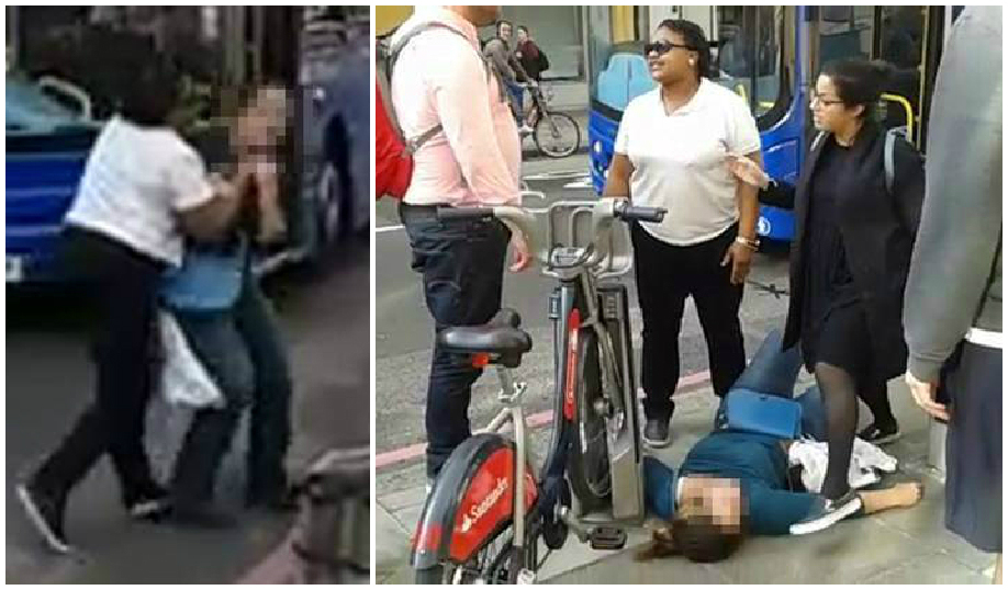 Ezt tette az agresszív női buszsofőr a lánnyal, aki felvette, hogy átment a piroson – sokkoló videó 18+