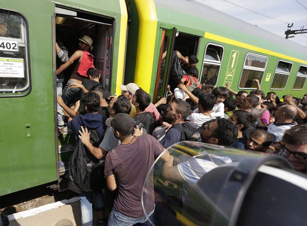 Több mint 1600 migráns érkezett Hegyeshalomba