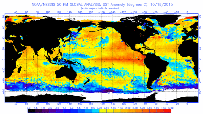 Az El Nino tovább erősödik az év végéig szakértők szerint
