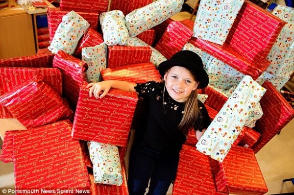 Egy 8 éves kislány tette a legcsodálatosabb dolgot idén karácsonykor