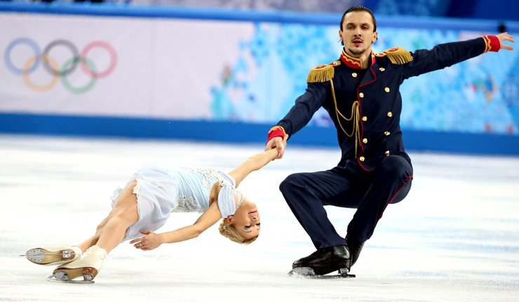 Az olimpiai bajnok orosz páros sikere