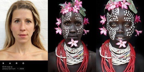 Nekimentek a netezők a magyar nőnek, aki afrikaivá változtatta magát