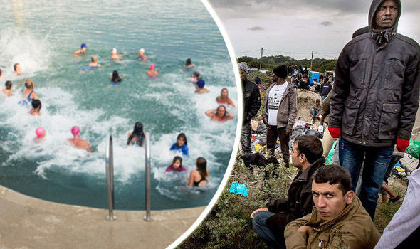 Kitiltaná Belgiumban a menekült férfiakat az uszodákból egy polgármester 18+