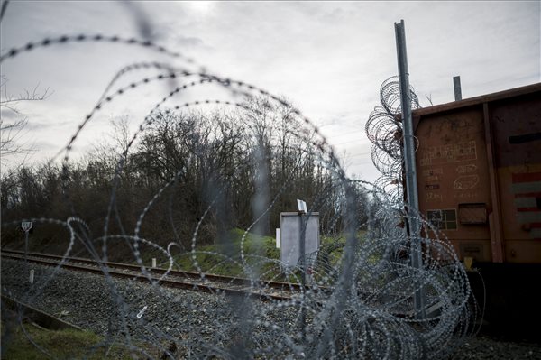 Vasúti határzár a magyar-horvát határon