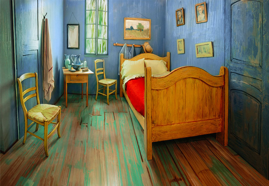 Kibérelhető Van Gogh szobája egy internetes oldalon