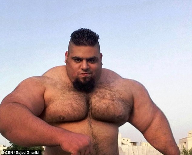 Ez a perzsa férfi a megtestesült Hulk