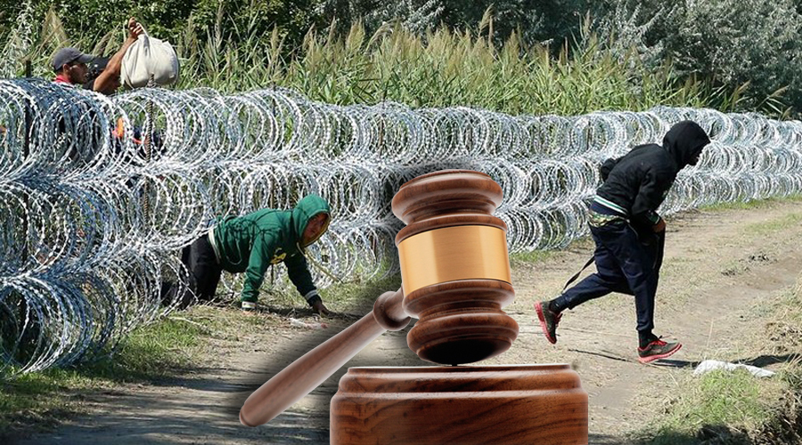 Hat ítéletet hozott a Szegedi Járásbíróság határzár tiltott átlépése miatt