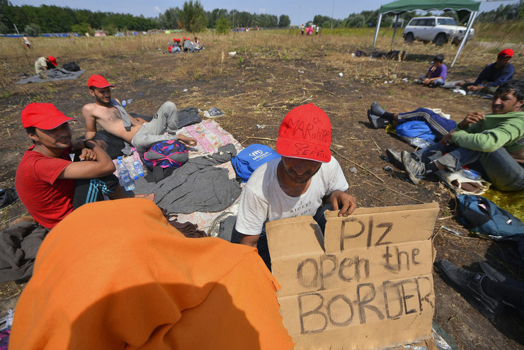 Migránsok éhségsztrájkba kezdtek a szerb-magyar határnál