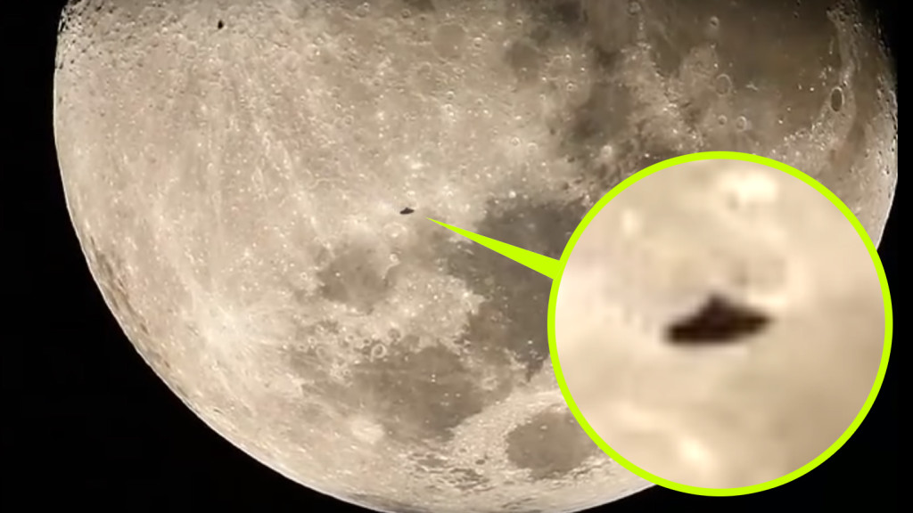 A Holdat egy amatőr csillagász videózta, amikor berepült egy UFO