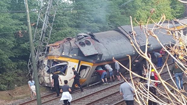 Négy ember meghalt egy vonatbalesetben Észak-Spanyolországban
