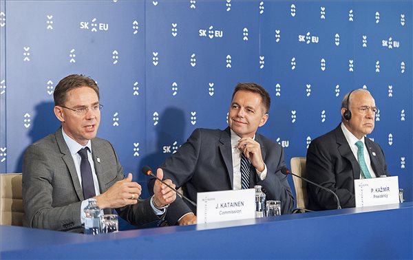 Az EU-tagállamok pénzügyminisztereinek találkozója Pozsonyban