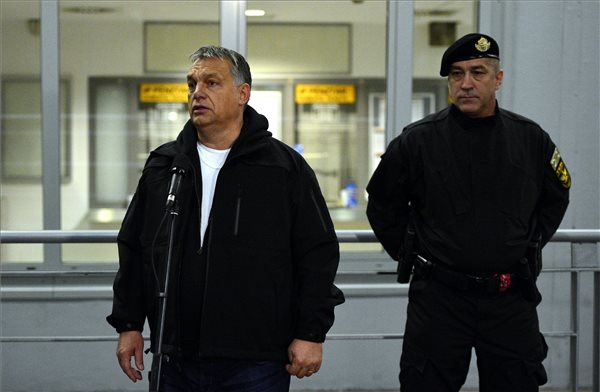 Orbán: legalább olyan keménynek kell lenni, mint a terroristák