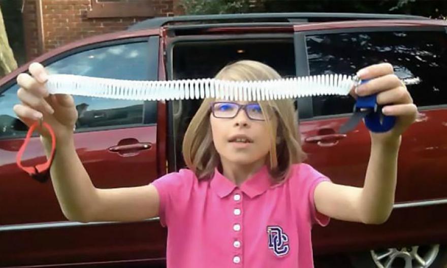 9 éves kislány találmánya, amely megoldhatja a szülők nagy problémáját – videó