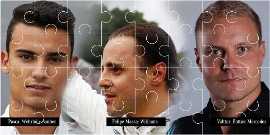 Hivatalos: Bottas Hamilton új csapattársa, Massa visszatért, Wehrlein a Saubernél folytatja