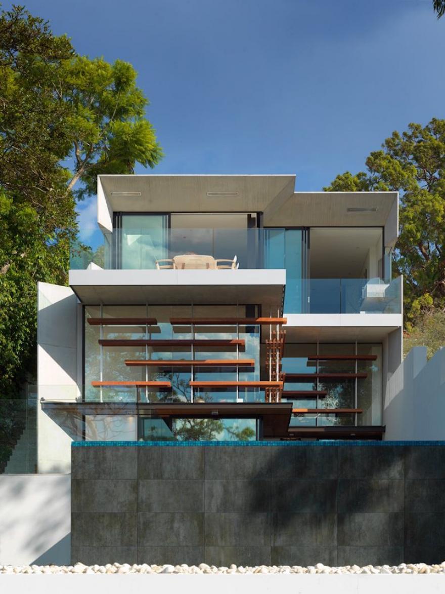 Modern medencés ház Sydneyben