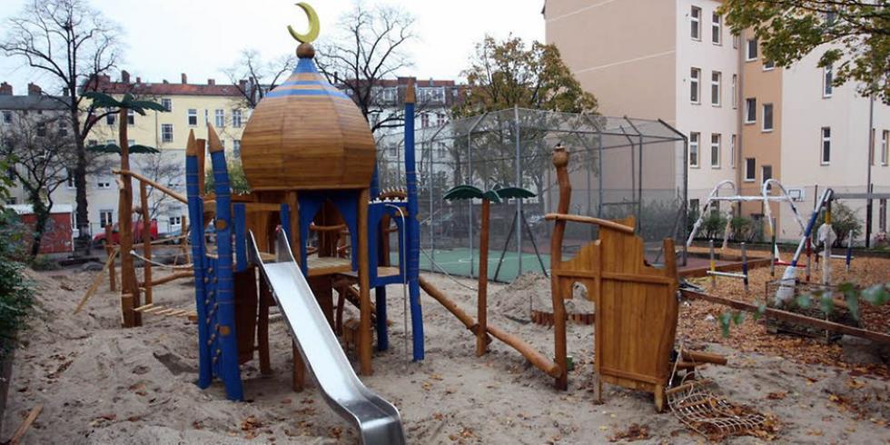 Mecsetre hasonlító muszlim játszótér miatt akadtak ki a lakók Berlinben