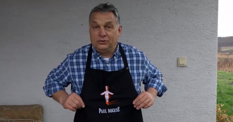 Orbán Viktor maga főzte meg az igazi húsvéti sonkát  - videó