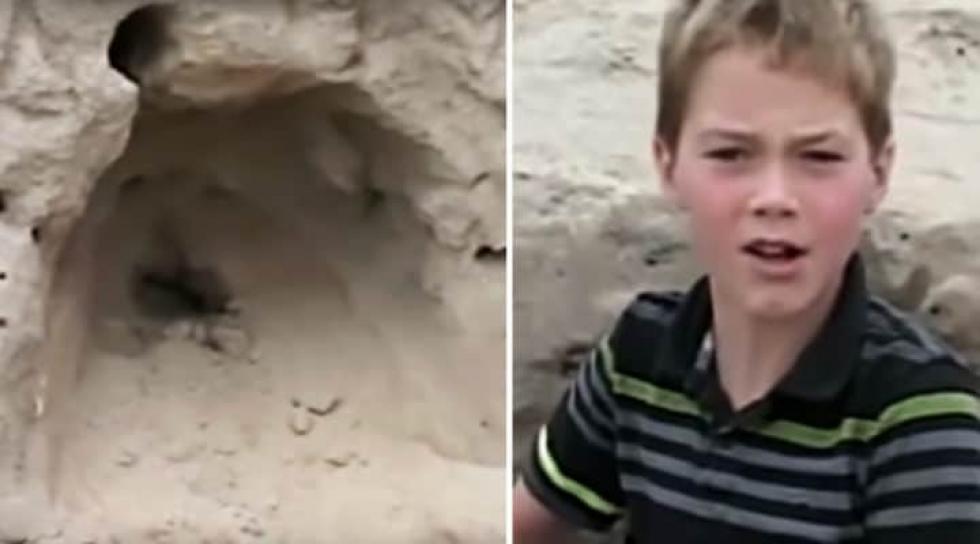11 éves hős kisfiú ásta ki a homokból a fuldokló 5 éves kislányt