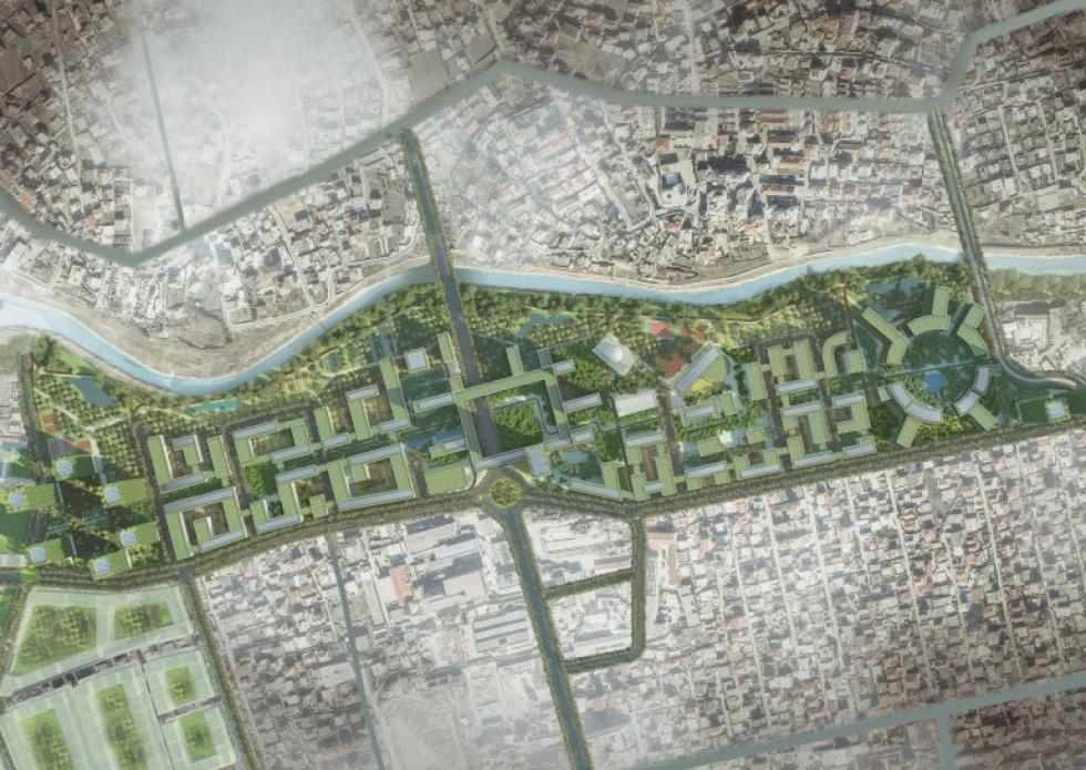 A Stefano Boeri Architetti koronvírus-rezisztens szomszédságot tervez Tiranában