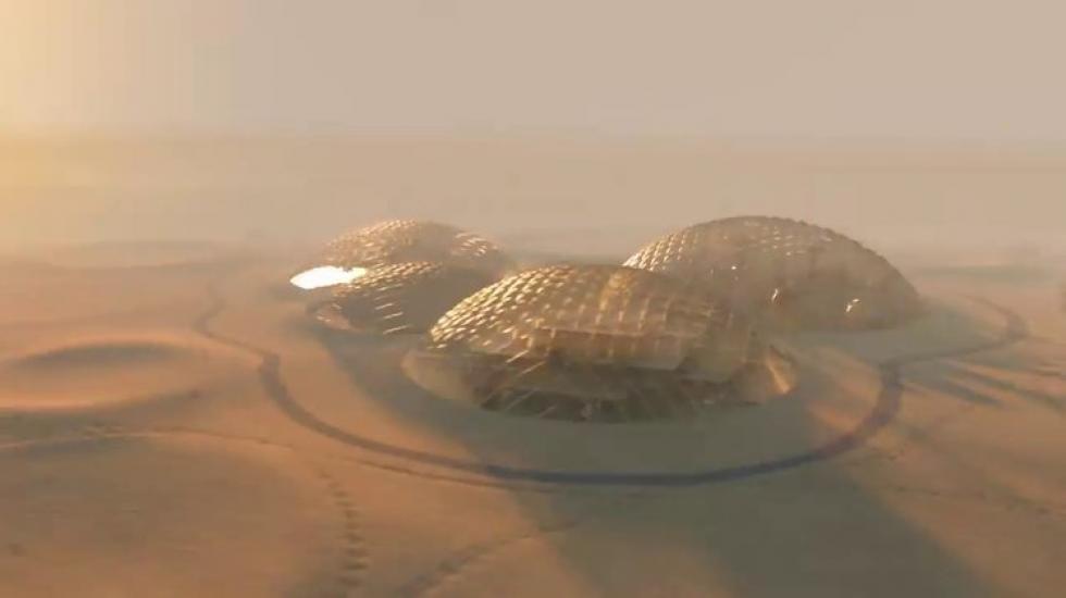 Dubai egy Mars bolygón épült város prototípusát készül megépíteni az arab sivatagban