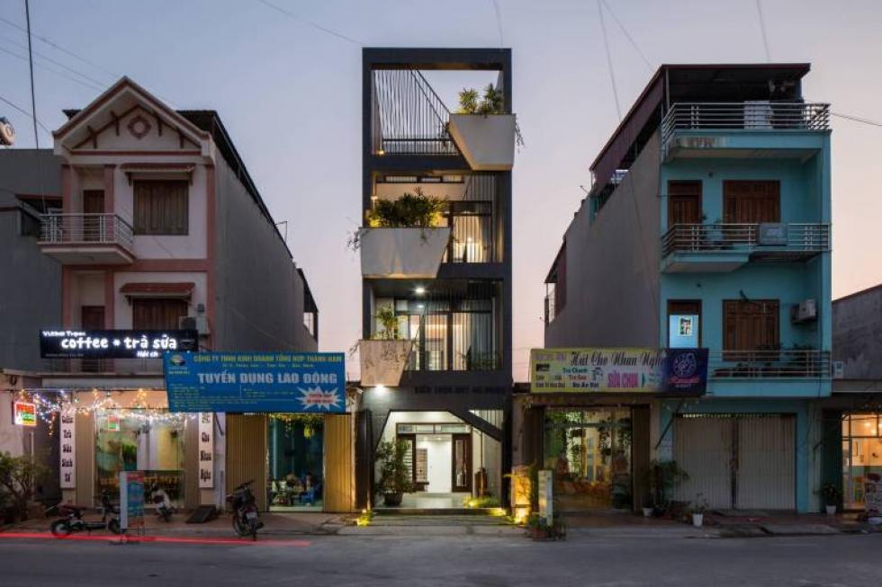 Vertikálisan két funkcionális blokkra osztották a tipikus vietnámi csőházat