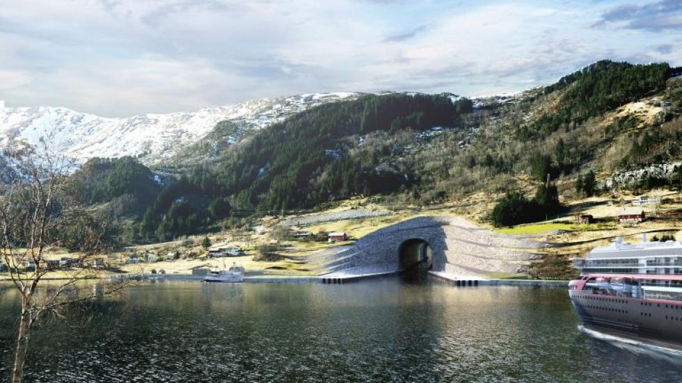 Építészeti érdekesség: épülőben a világ első hajóalagútja Norvégiában