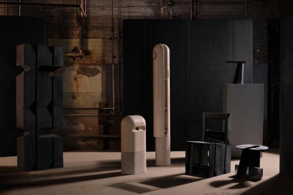 Kanadai tervezők “mutálódott bútorokat” készítettek egy poszt-apokaliptikus kiállítás részeként