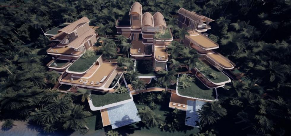 A Zaha Hadid Architects bemutatja a Roatán Próspera lakótelepet Hondurason