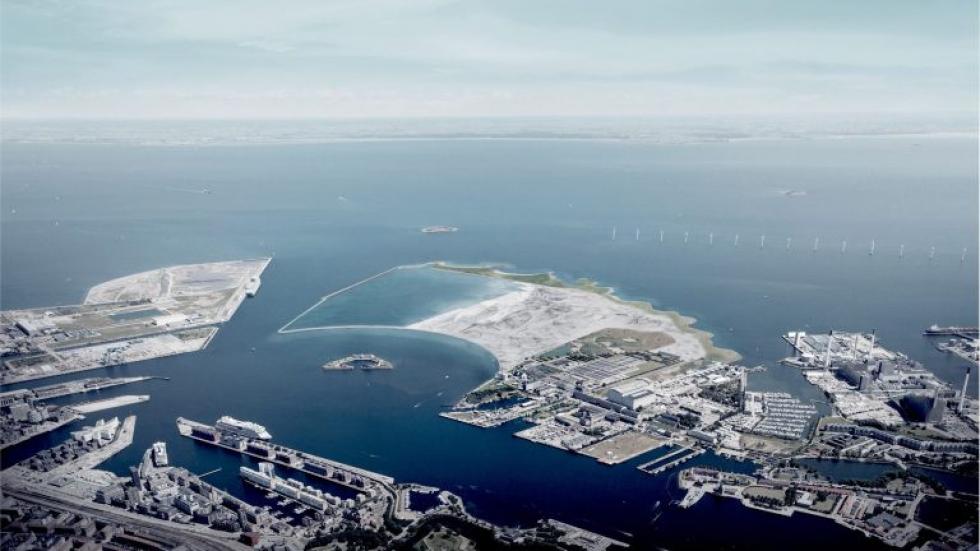 Lynetteholm: egy mesterséges sziget épül a koppenhágai kikötőben