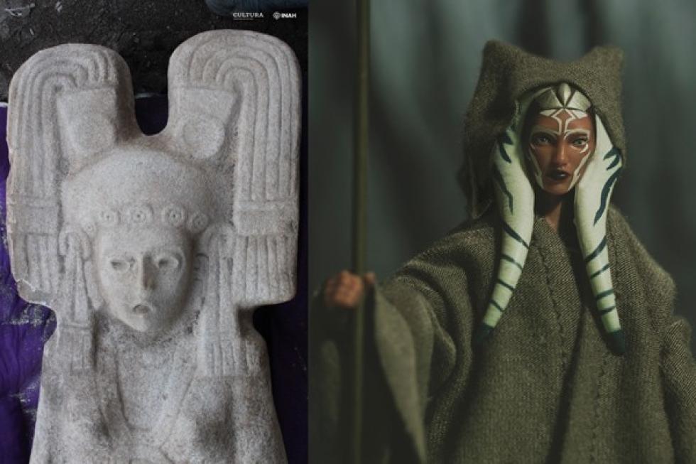 A Star Wars egyik karakterére emlékeztető szobrot találtak Mexikóban