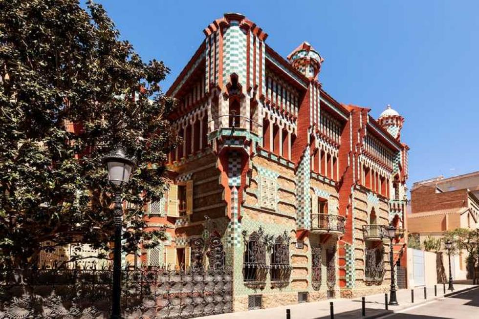Gaudí történelmi Casa Vicens-e két szerencsés Airbnb -vendéget fogad idén ősszel