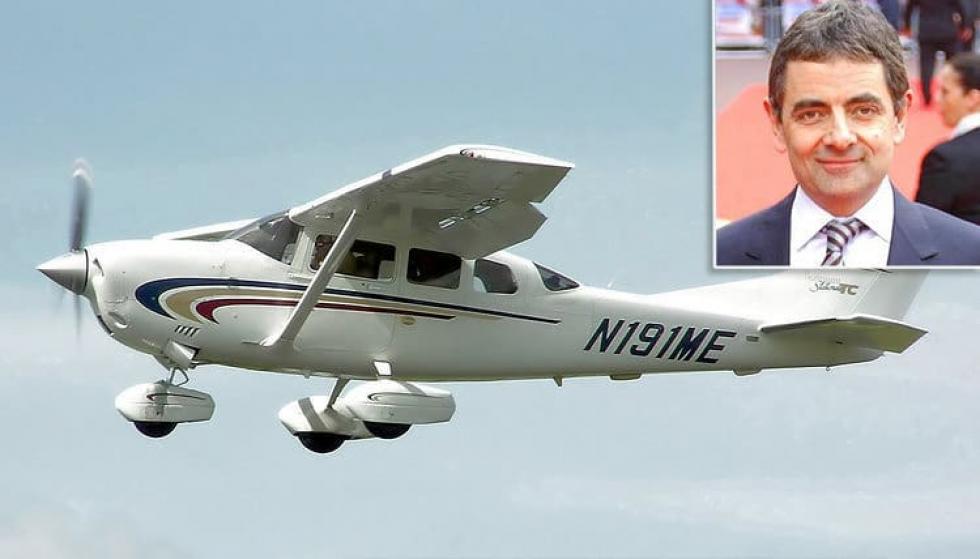 Majdnem repülőgép-baleset áldozatává vált Rowan Atkinson