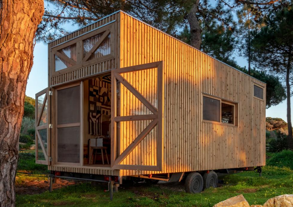 Madeiguincho legújabb mobil háza egy fenntartható fából készült, funkcionális és állandó otthont kínál