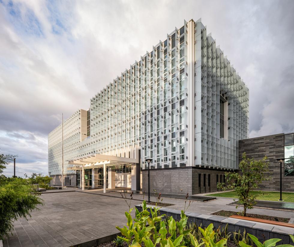 A demokrácia és a maja építészet ihlette a guatemalavárosi amerikai nagykövetség épületét