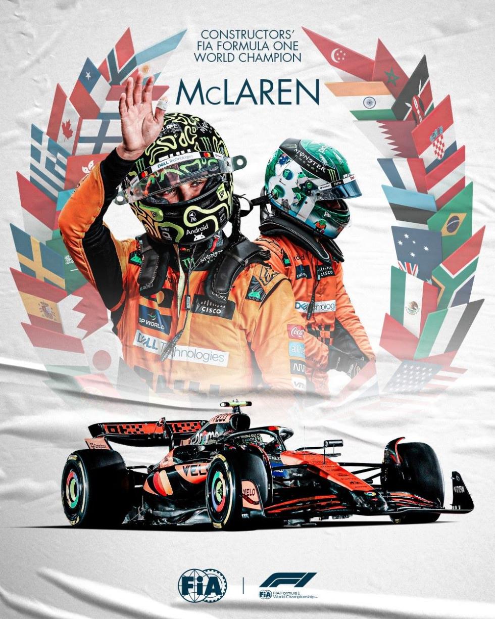 26 év után újra bajnok a McLaren!