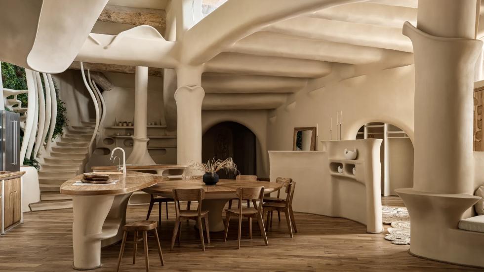 A vályog határtalan lehetőségeit mutatja be a szürrealista kazah otthon