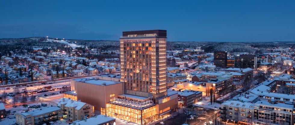 Sara Kulturhus: a projekt, ami formálta a fenntartható faépítészetet