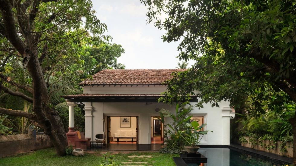 Kortárs élettér egy 160 éves indiai házban