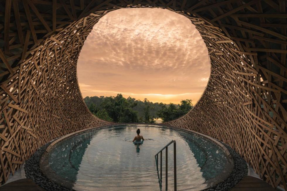 Luxus az esőerdőben:  WOW Architects öko-üdülője Szingapúrban