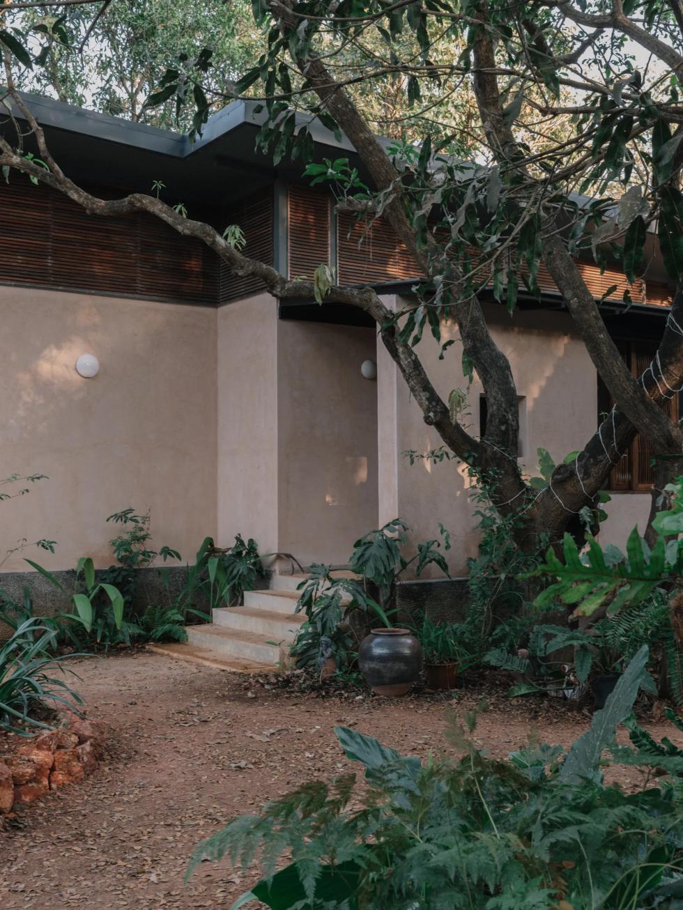 Egy ház, ahol a belső terek a kertekkel folyamatos párbeszédben állnak