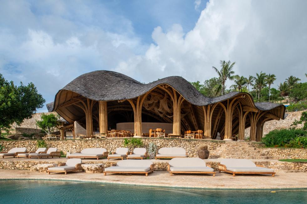 Fenntartható anyagokkal épült oázis az indonéziai Intaaya Retreat