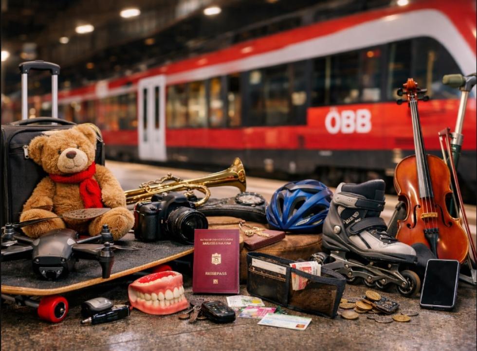 Szokatlan dolgokat hagytak el az utasok az osztrák vonatokon