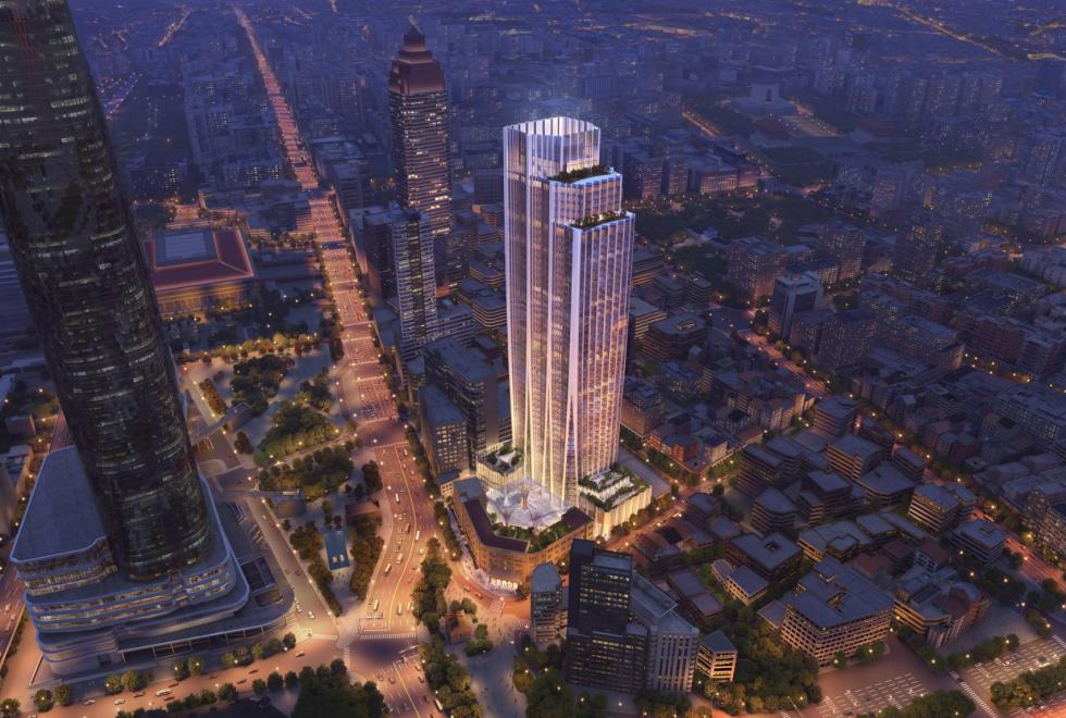 Kortárs ikon a múlt árnyékában: orchidea ihlette felhőkarcoló a tajpeji pénzügyi negyedben