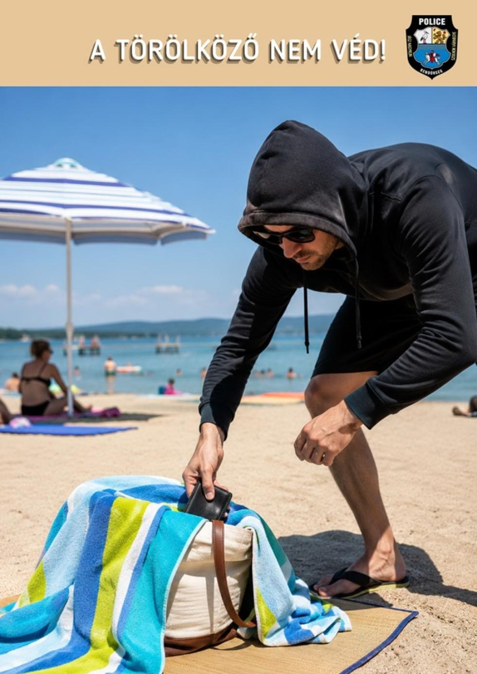 A törölköző nem védi meg az értékeit – tanácsok a strandlopások megelőzésére