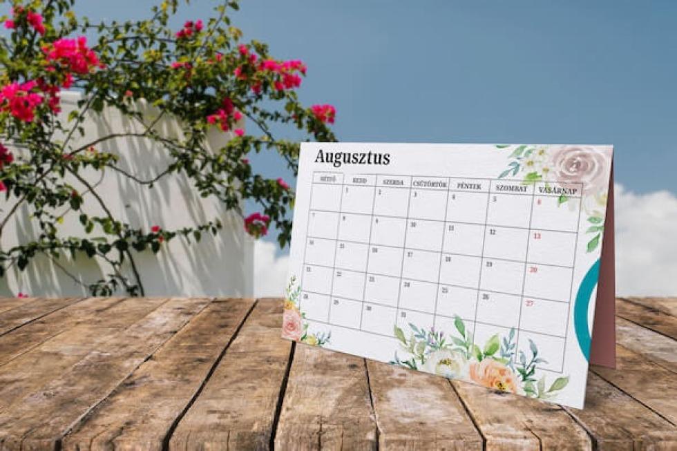 Augusztusi feladatok