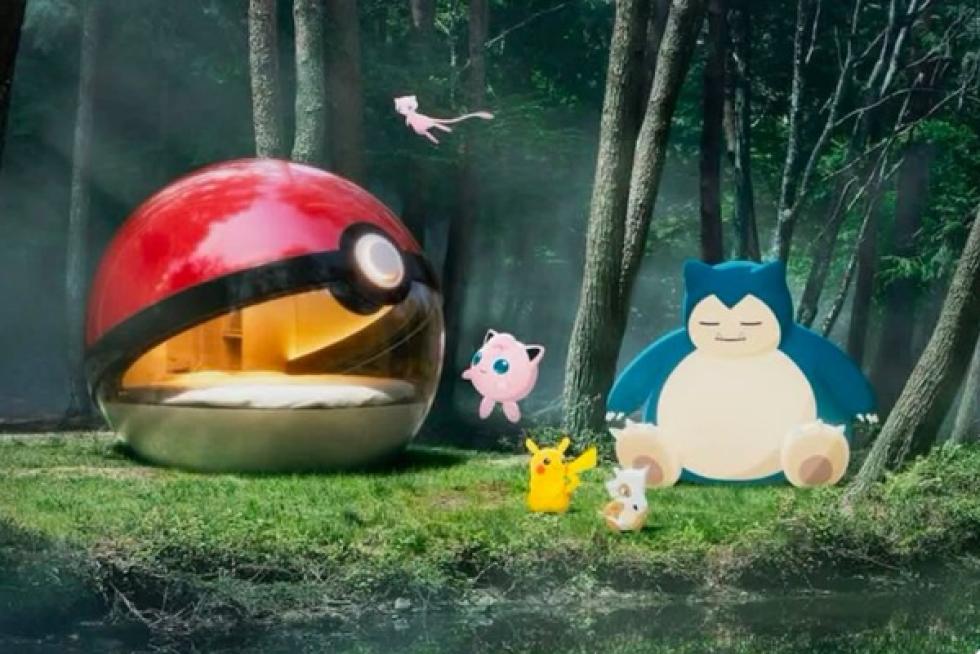 Ember nagyságú Poké Ball szállást terveznek Japánban