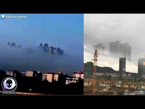 Újabb lebegő várost láttak Kína egén – videó