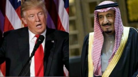 Trump összefog Szaúd-Arábia uralkodójával
