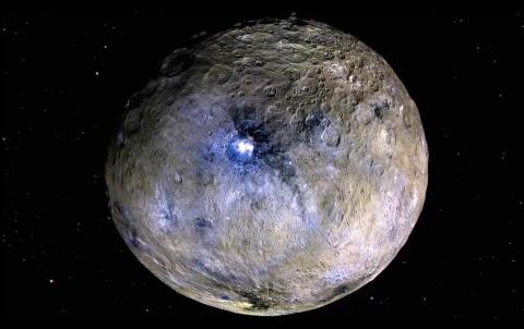 A Ceres törpebolygón szerves anyagot találtak