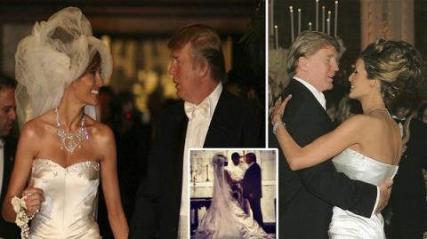 Donald Trump luxusesküvői